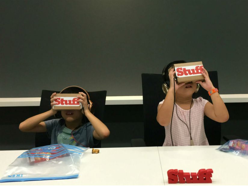 Watch these kids experience virtual reality for the first time