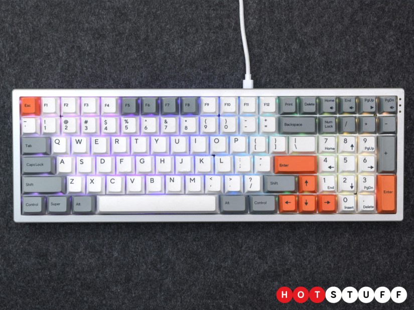 Kira is a classic-feel mechanical keyboard ‘arted up’ with trippy RGB backlighting