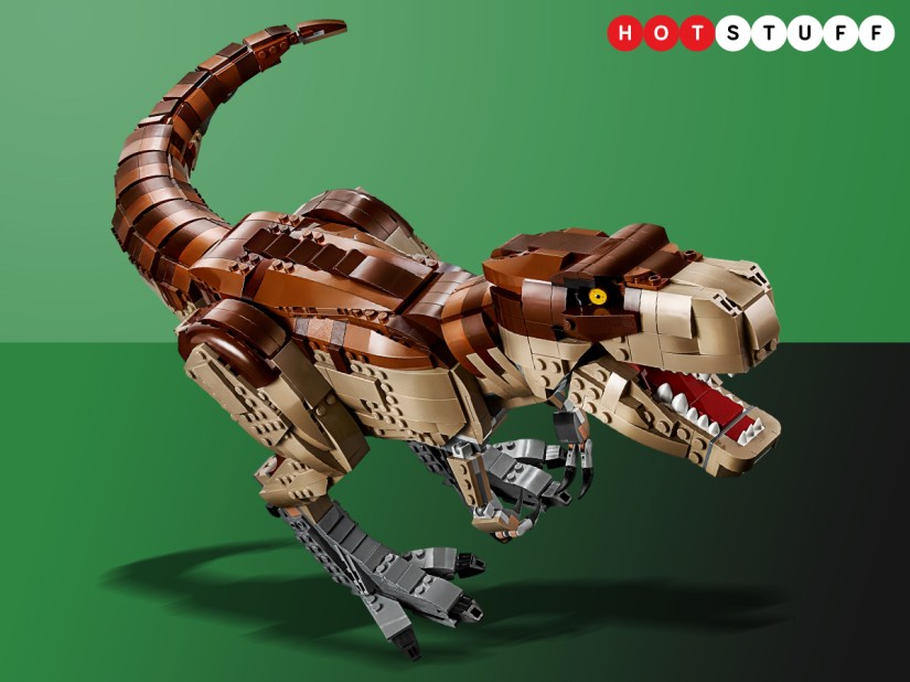 Lego hits it out of the Jurassic Park with a 3000-piece brick-built T. rex