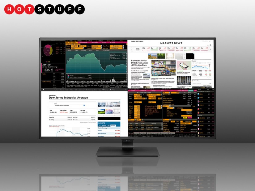 LG’s new 4K screen puts four displays in one for total ticker overload