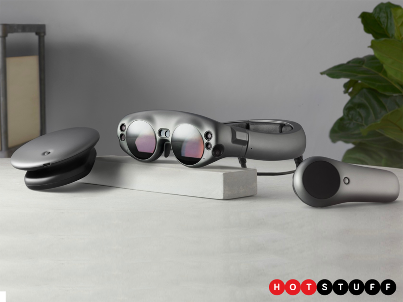 Magic Leap has officially unveiled its mixed reality headset, and we’re getting a very cyberpunk vibe