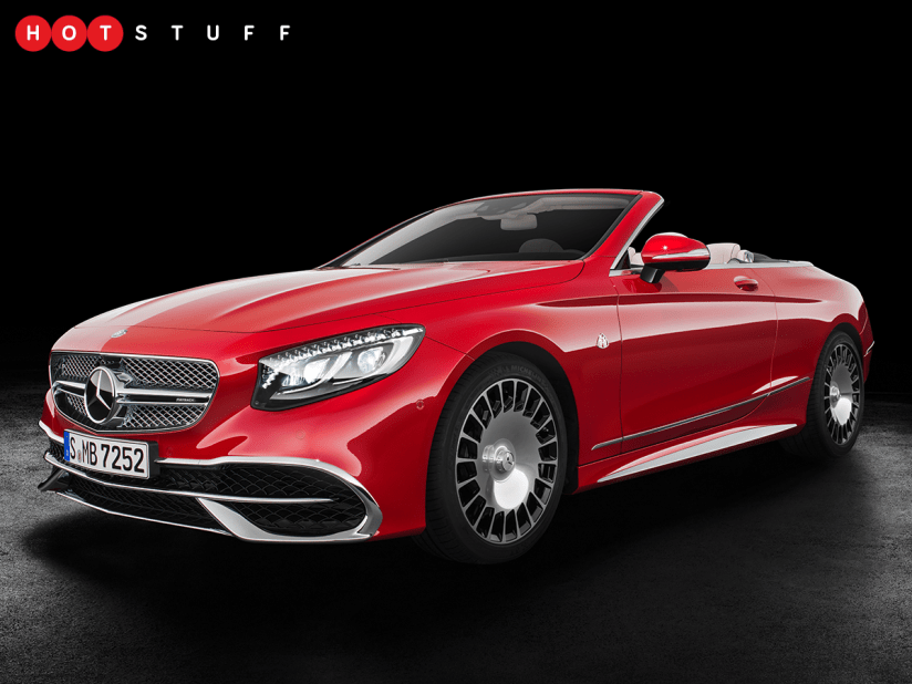 Mercedes-Maybach’s opulent open-top has Swarovski headlights