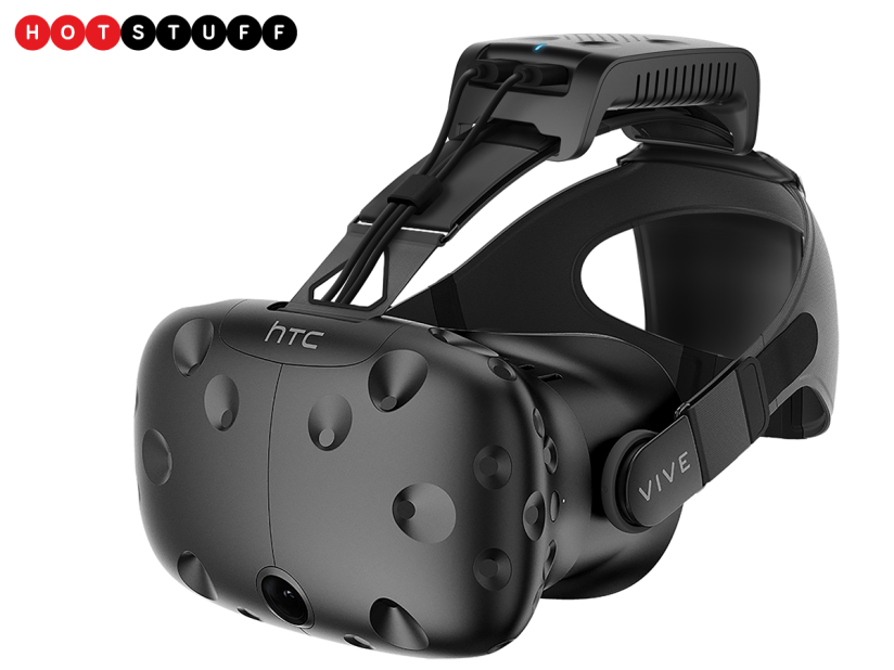 This Vive wireless kit sets you free