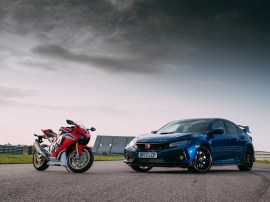 Life in the fast lane: Stuff readers experience the Honda Civic Type R and Fireblade