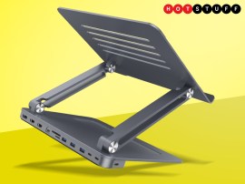 Maotoam is a 13-in-1 hub and stand that elevates any laptop or tablet