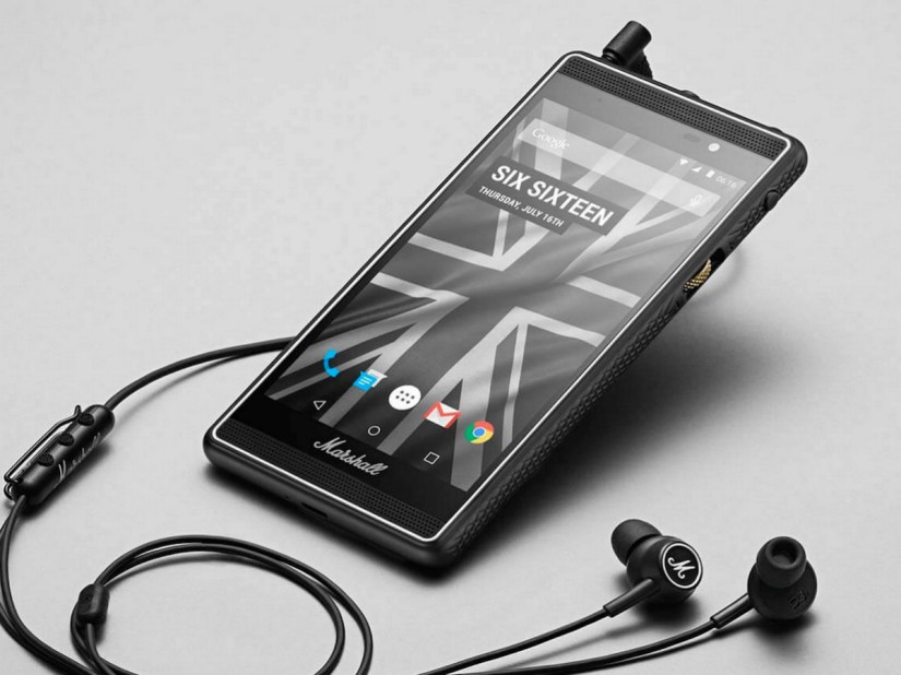 Amplifier maker Marshall reveals a music-centric Android phone