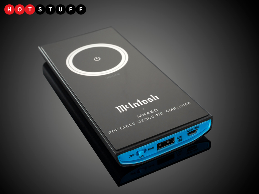 Upgrade your audio with McIntosh’s Portable Decoding Amplifier