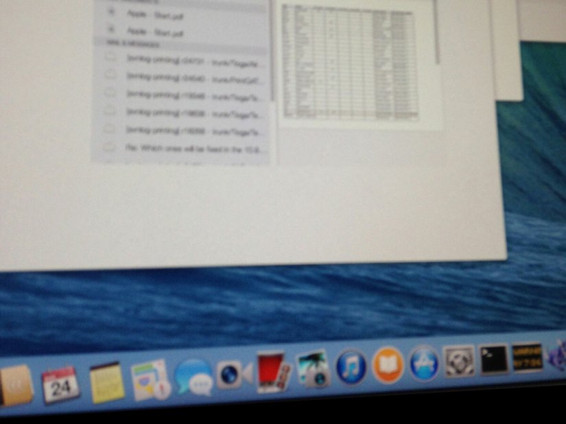 Mac OS X leaked screenshots suggest a move towards iOS