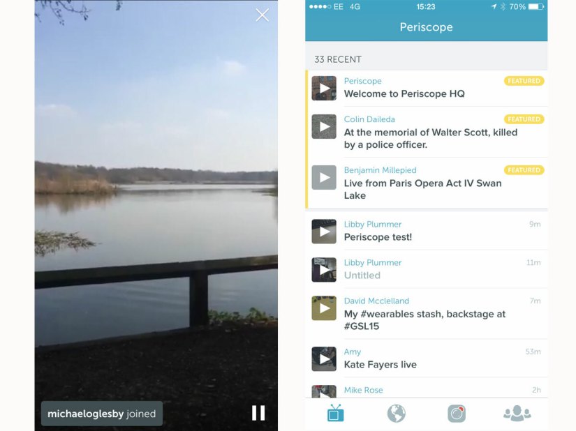 Drop everything and download: Periscope