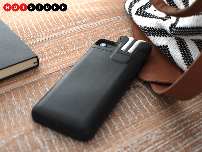 PodCase will both store and charge your Apple AirPods