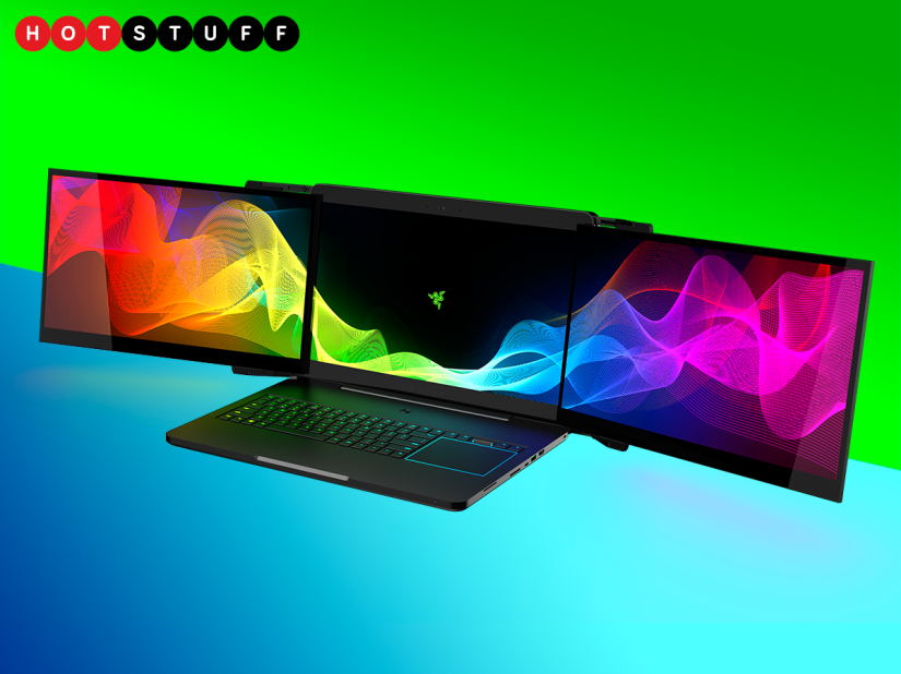 Razer’s prototype laptop is a triple-headed gaming beast