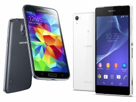 Samsung Galaxy S5 vs Sony Xperia Z2