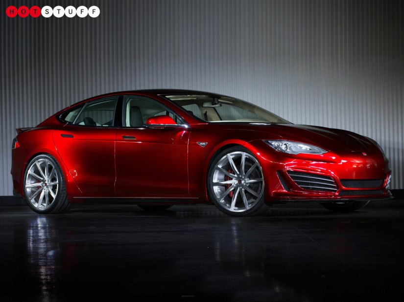 Saleen puts more swank into the Tesla Model S