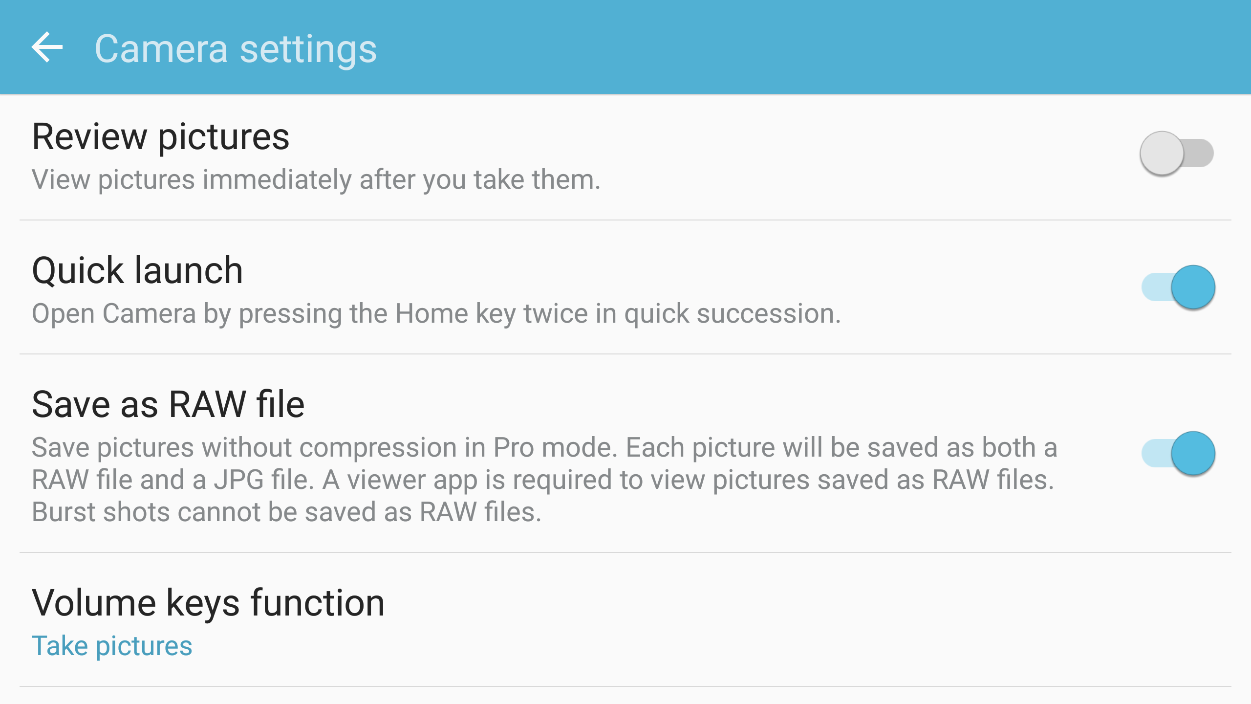 6. Try shooting in RAW too