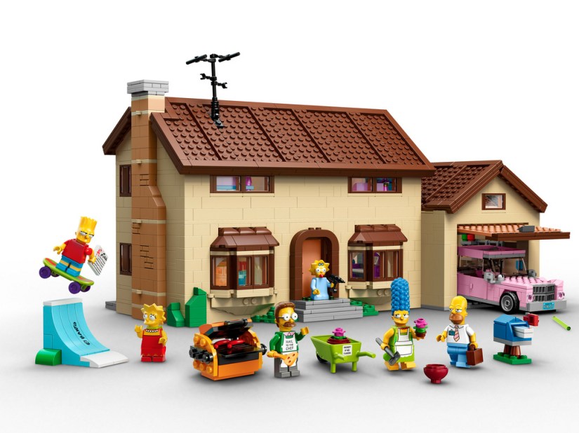 Lego announces £180 Simpsons house set