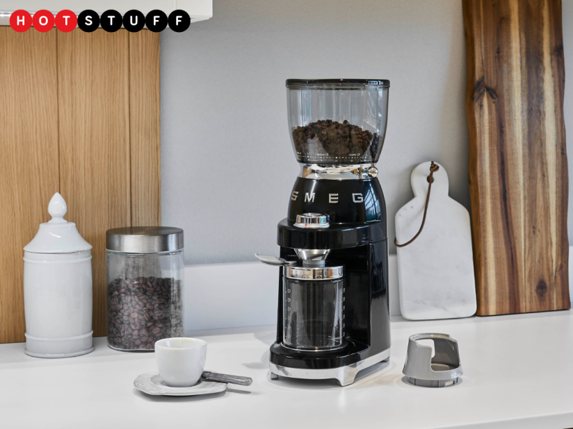 Smeg’s CGF01 is the stylish coffee grinder your kitchen pines for