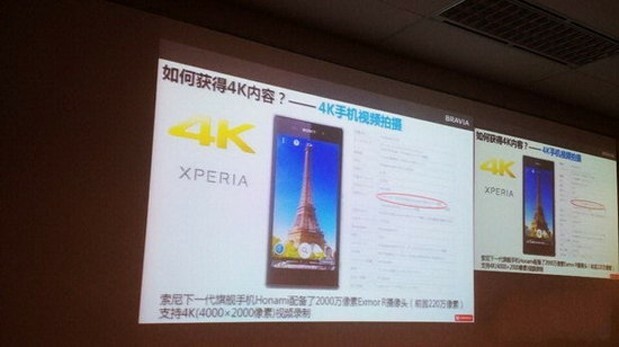 Sony Honami 4K slide
