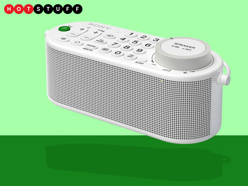 Sony’s new TV remote doubles up as a voice-boosting wireless speaker