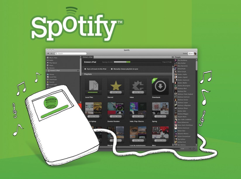 Spotify to steal iPod users from Apple