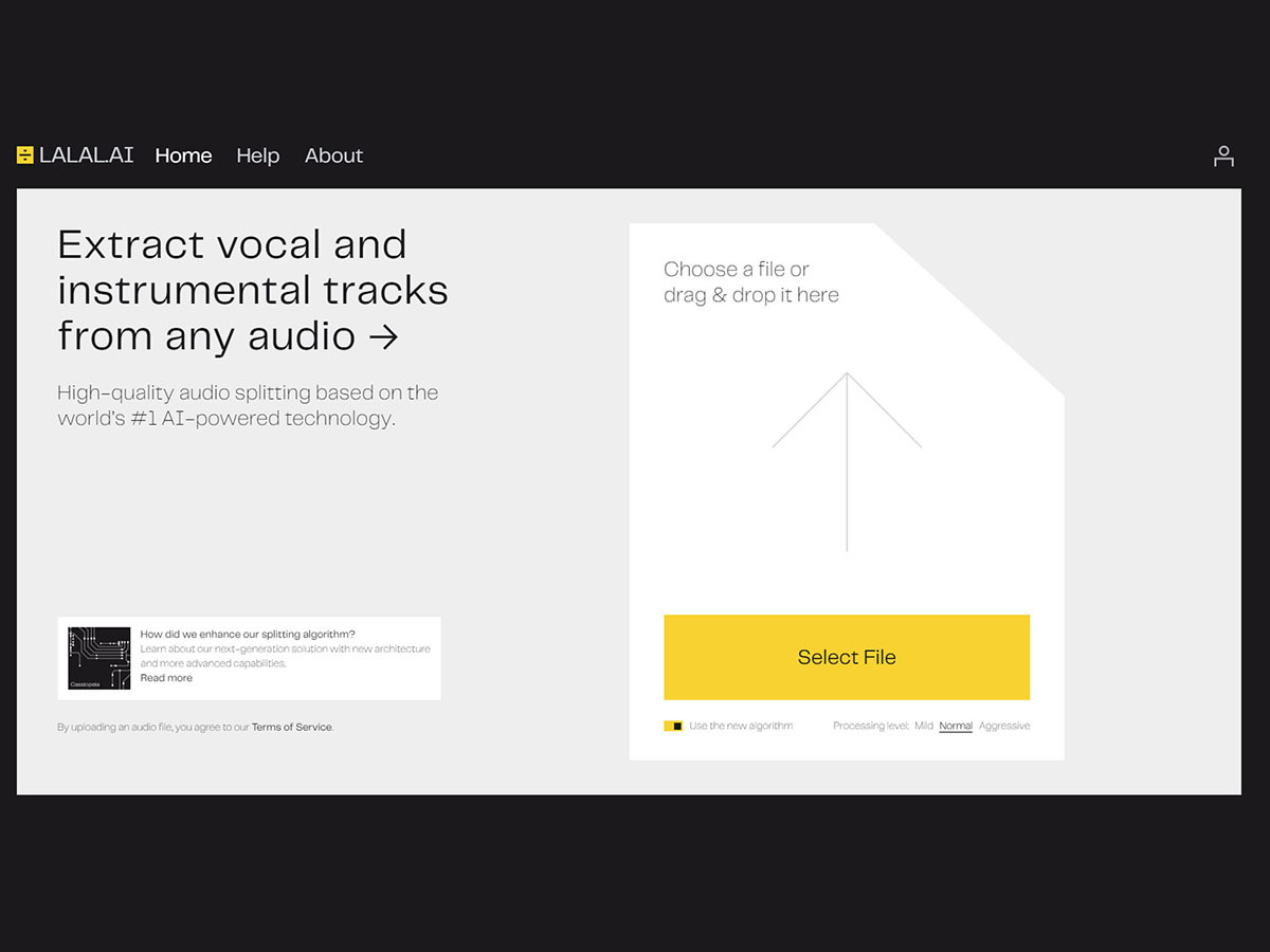 2. Pick your processing level