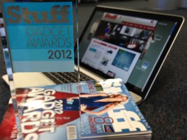 Stuff Gadget Awards 2012 – Tablet of the Year winner