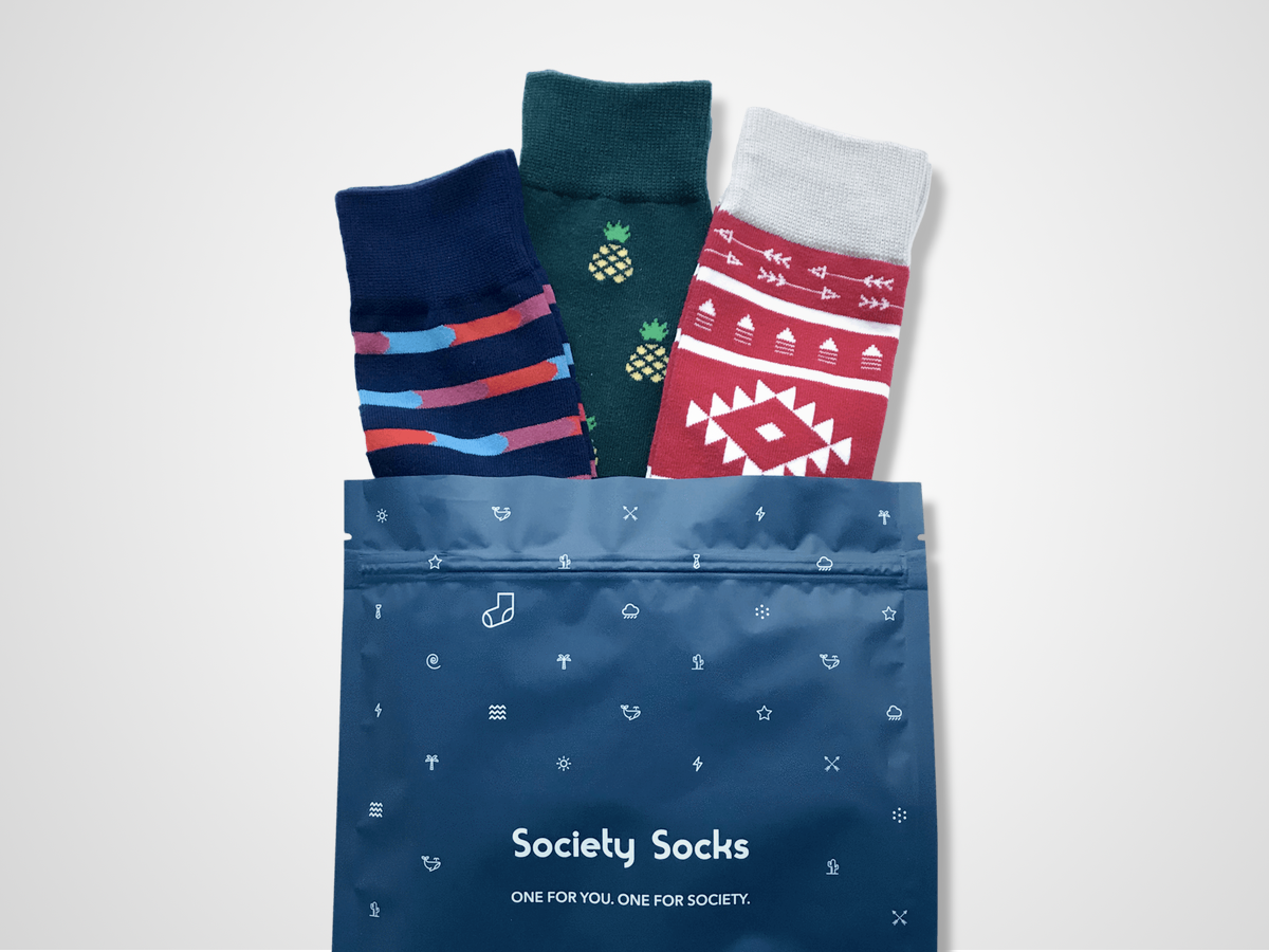 Society Socks subscription (from £44)