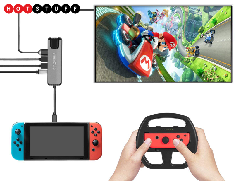 This innoAura Nintendo Switch dock is a great alternative to the official version