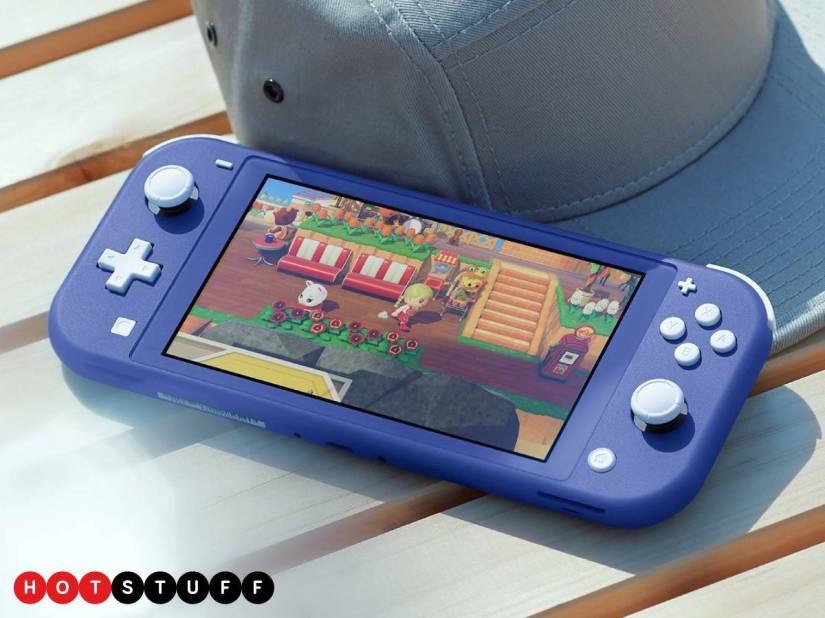 The latest addition to the Nintendo Switch Lite colours is blue, but we know what you’re thinking