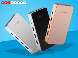 Tooyn is a wireless charger for Apple devices combined with a USB-C hub for… other Apple devices