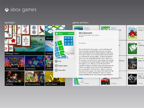 Windows 8 Xbox games revealed