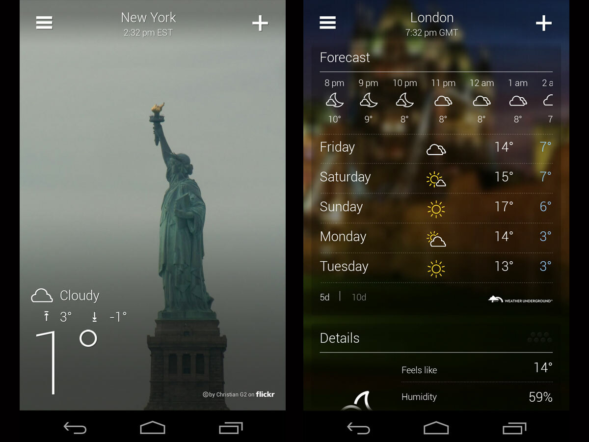 Yahoo Weather (Free)