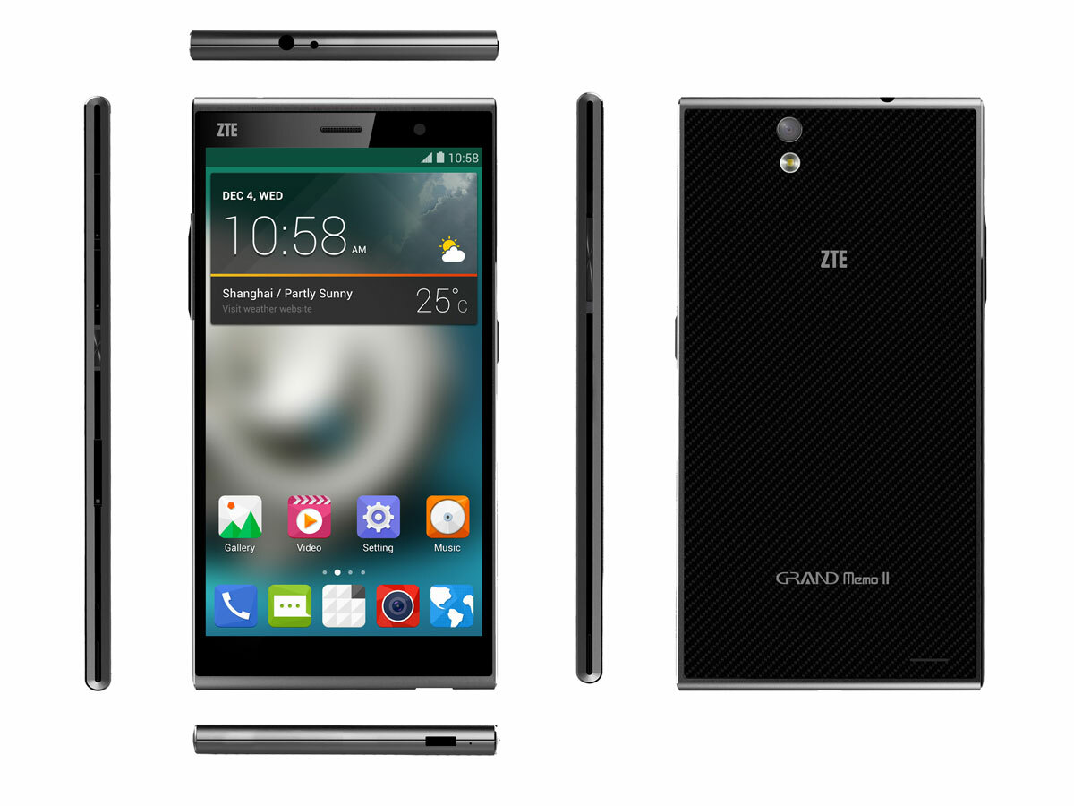 ZTE Grand Memo II LTE smartphone