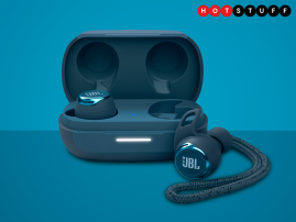 JBL’s Reflect Flow Pro true wireless earphones stay put with a Powerfin