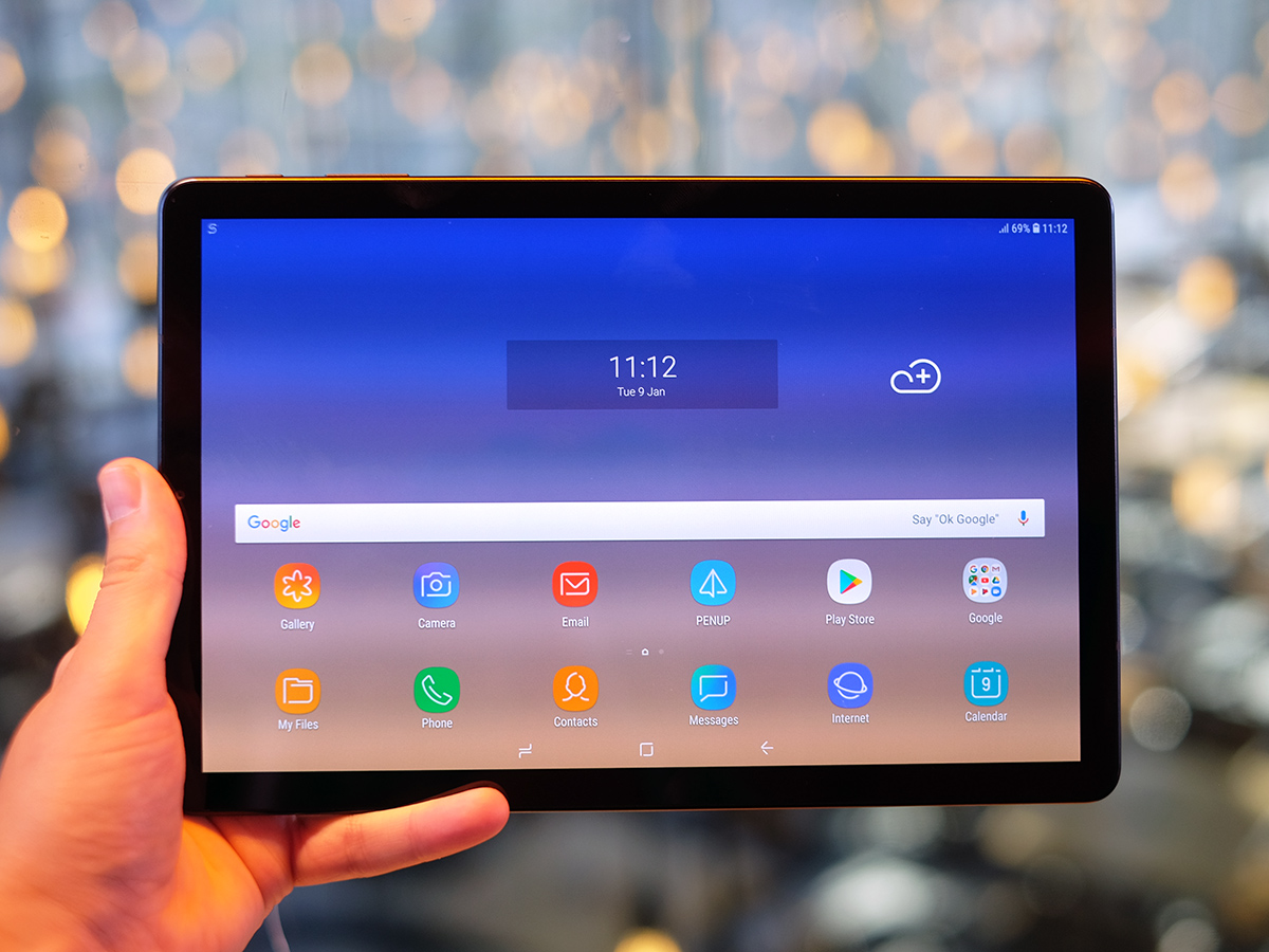 Going hands-on with Samsung's Galaxy Tab S4