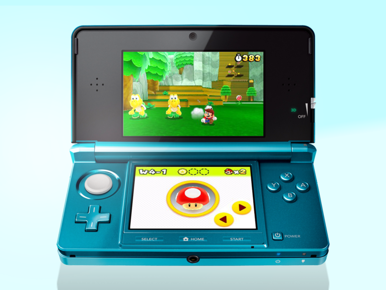 10) NINTENDO 3DS (2011)