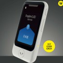 Win 1 of 5 Pocketalk S voice translation devices!