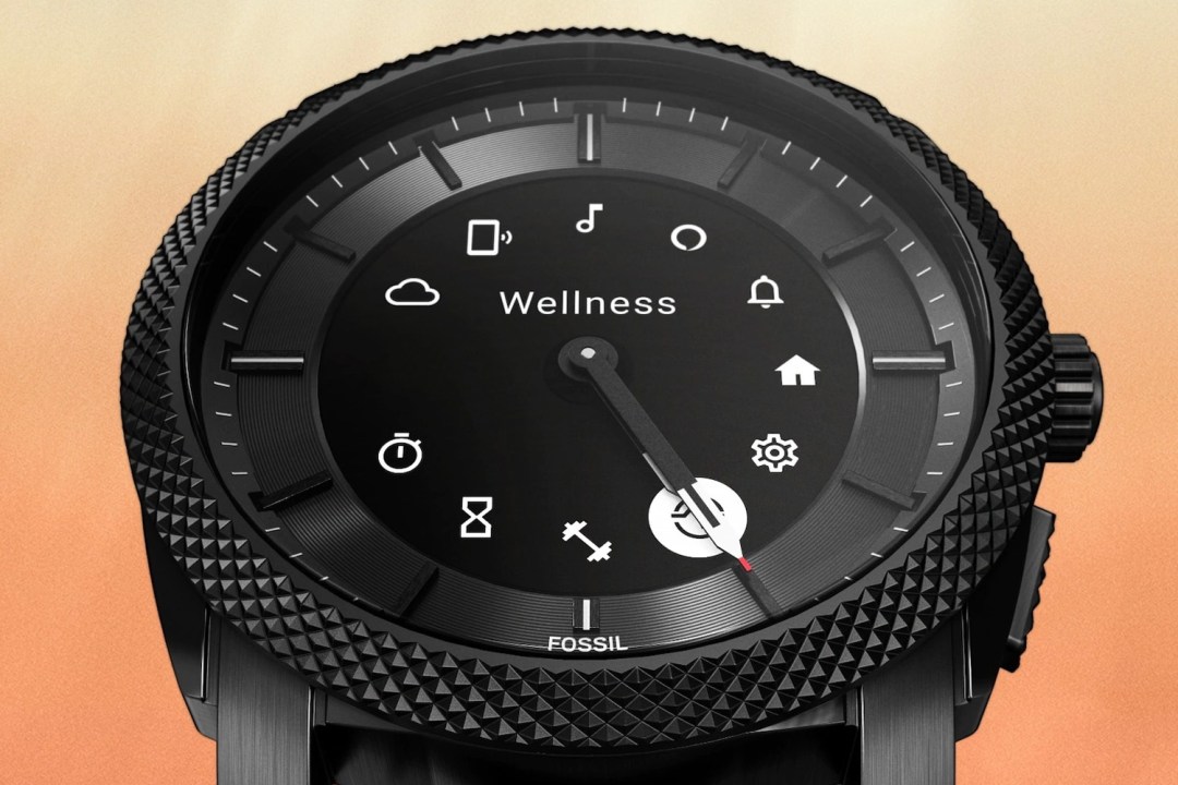 Fossil Gen 6 Hybrid watch e-ink display