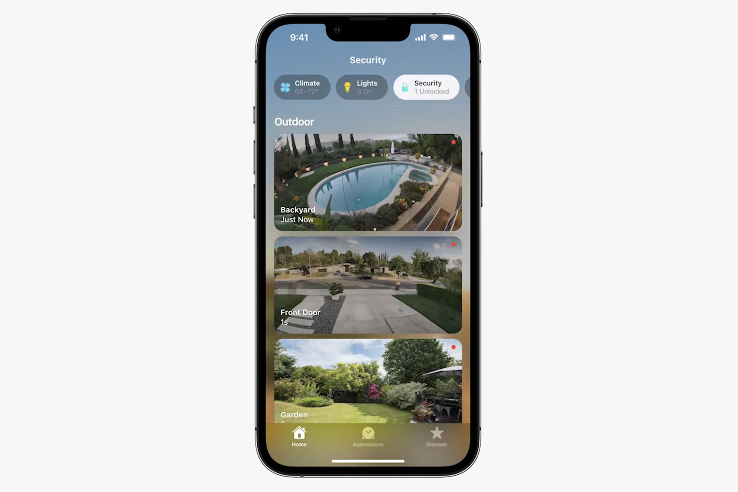 WWDC 2022 WatchOS 9 home app cameras