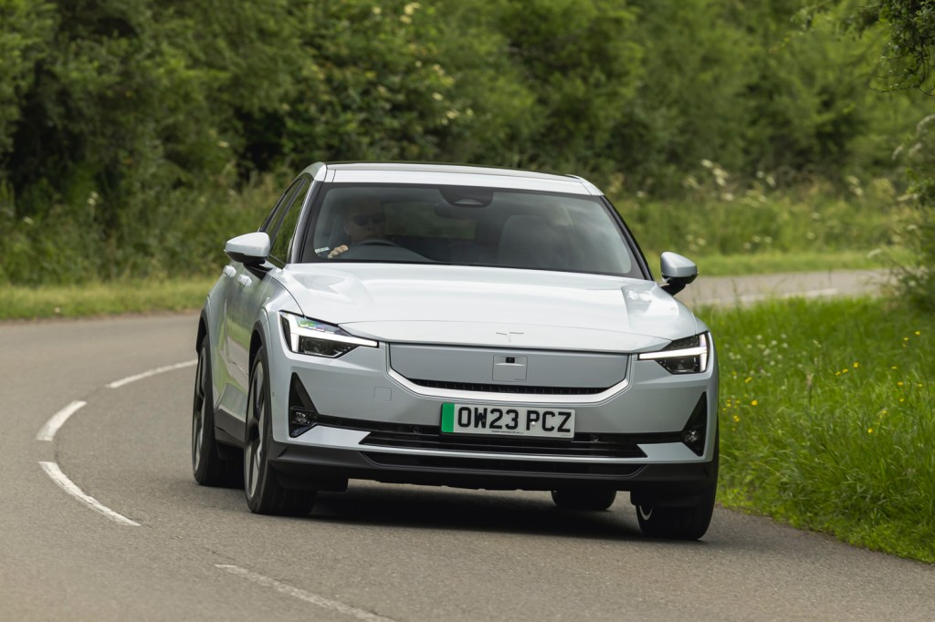 Polestar 2 MY2024 review cornering