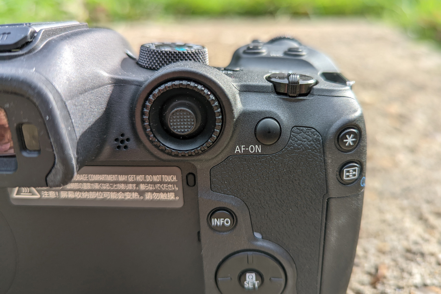 Canon EOS R7 controls