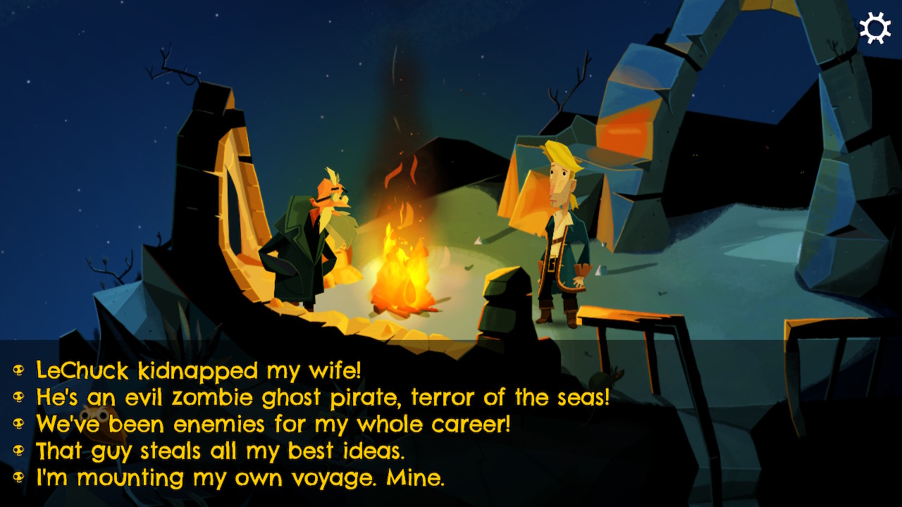 Return to Monkey Island conversation