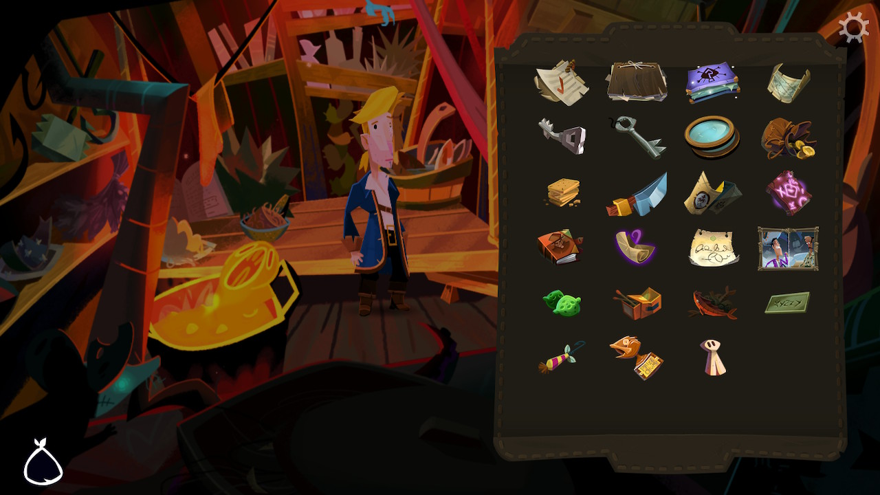 Return to Monkey Island inventory