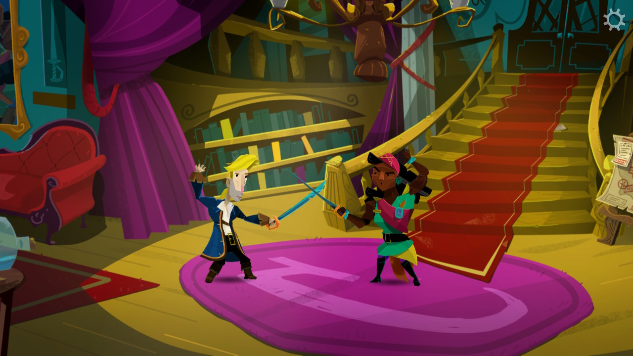 Return to Monkey Island sword fight