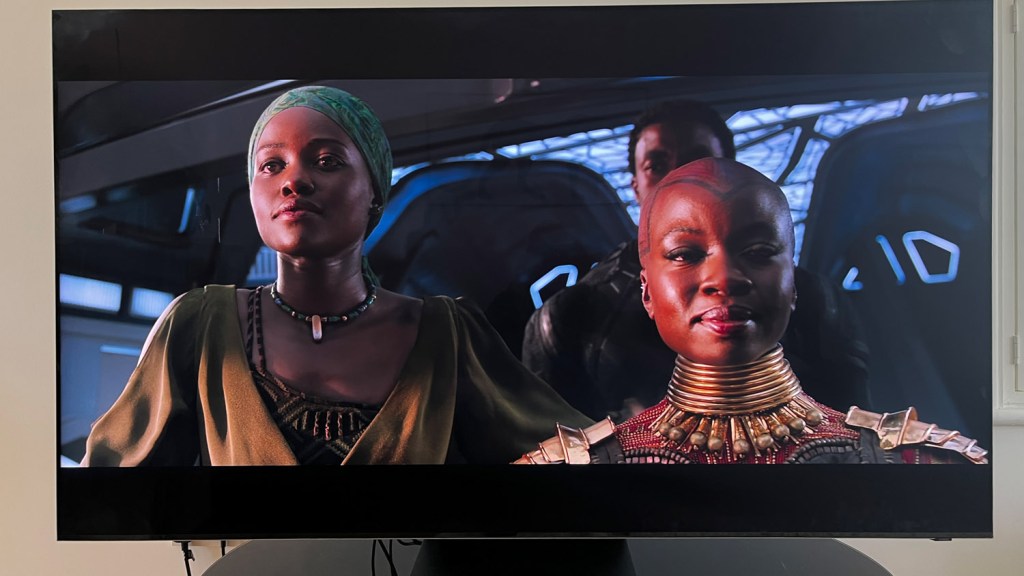 Samsung 65QN800B TV review Wakanda Forever