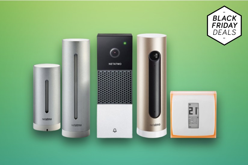 Open the door to deals up to 50% off on Netatmo smart home gadgets this Black Friday