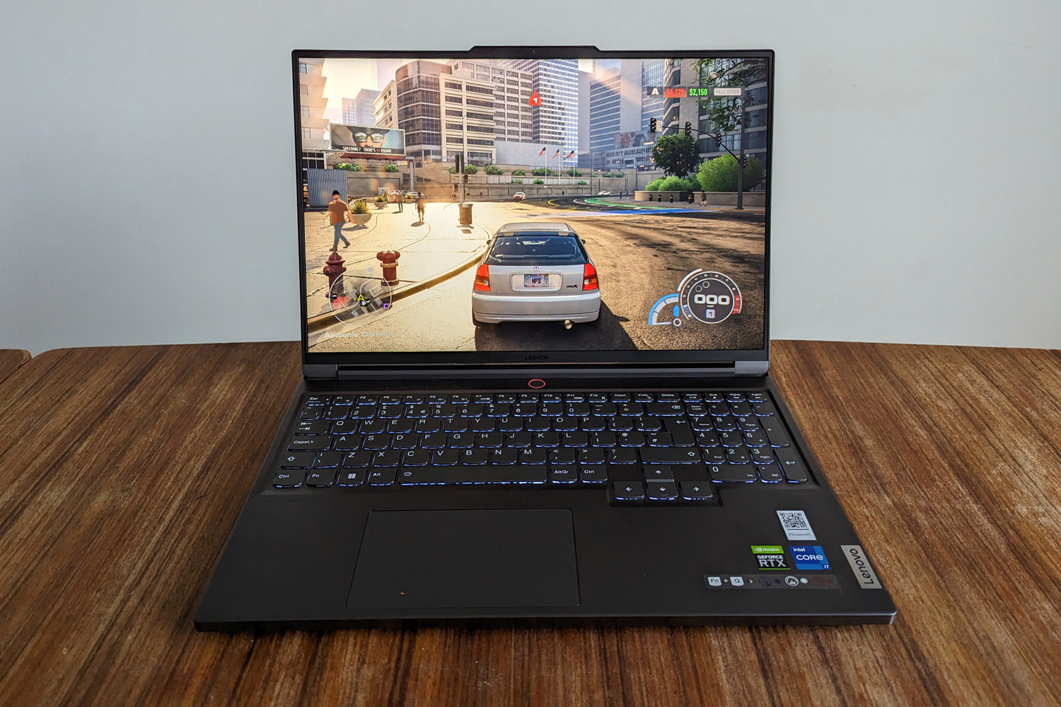 Lenovo Legion Slim 7i review Need for Speed