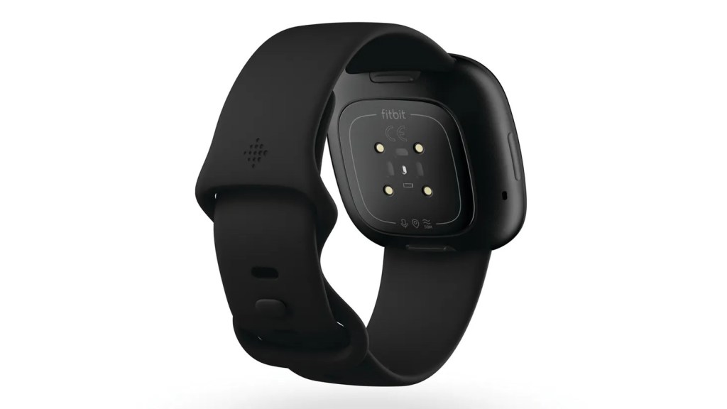 Fitbit Versa 3, rear view