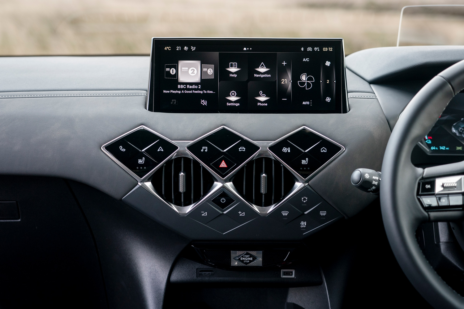 DS 3 2023 review centre console