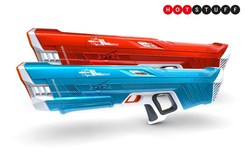 SpyraThree water gun is a weapon of mass saturation