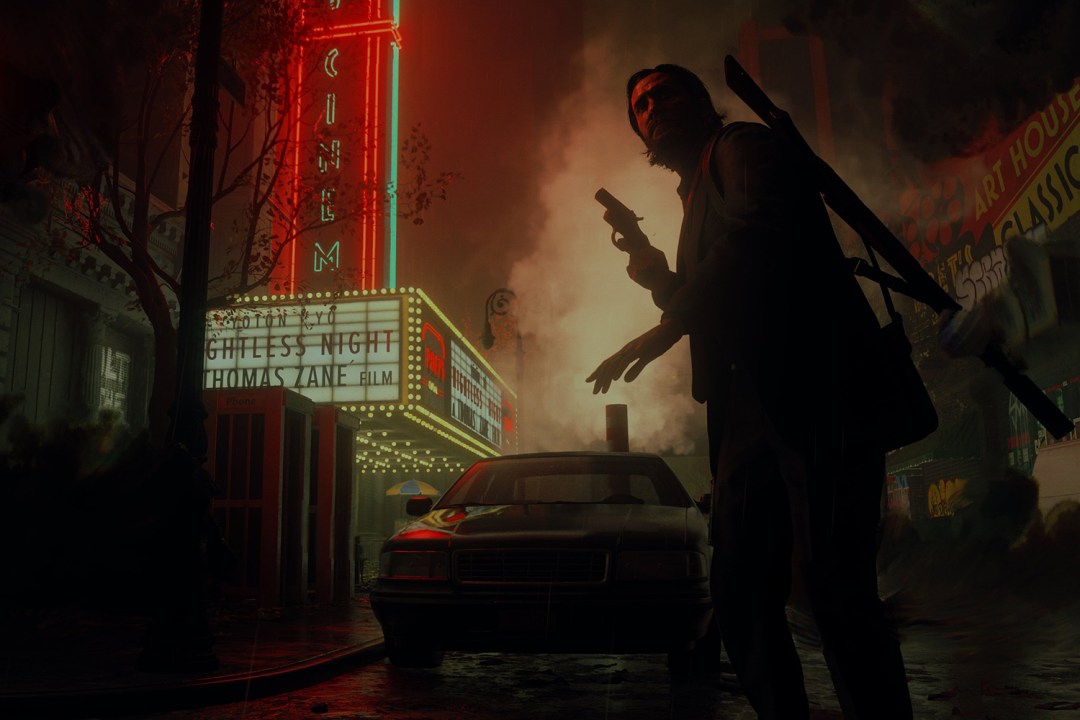 Alan Wake II dark place screenshot